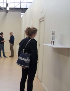 Copy This 1, 2, 3, 4, 5, 6, by Liz Mahood, Document://Bimblebox opening night, photo by Mel de Ruyter