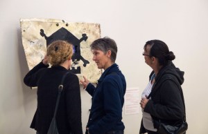 Coalface, 2013, Alison Clouston and Boyd, Document://Bimblebox opening night, photo by Mel de Ruyter