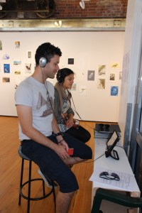 listening to the writers and musicians photo Jill Sampson