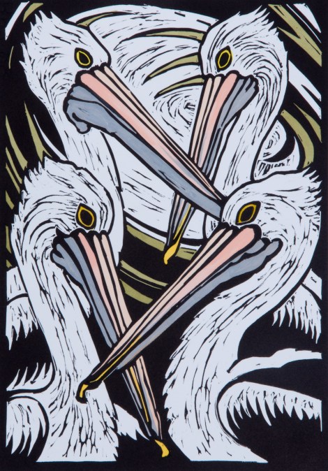 “My Dear – What’s the latest at Bimblebox?”, 2014, artist Wendy Lowe, photo Paula Quintela